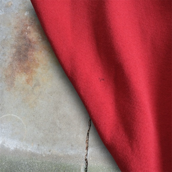 Vintage 80s Don’t Worry Be Happy Puff Print Crew Neck Sweatshirt Size L/XL - Picture 5 of 5